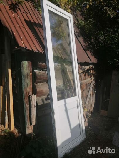 Пластиковые двери пвх бу