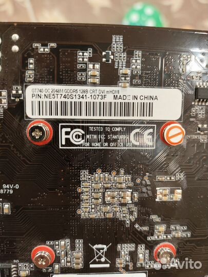 Видеокарты Palit GT740 2gb gddr5