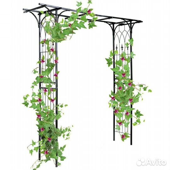 Арка кованая для сада