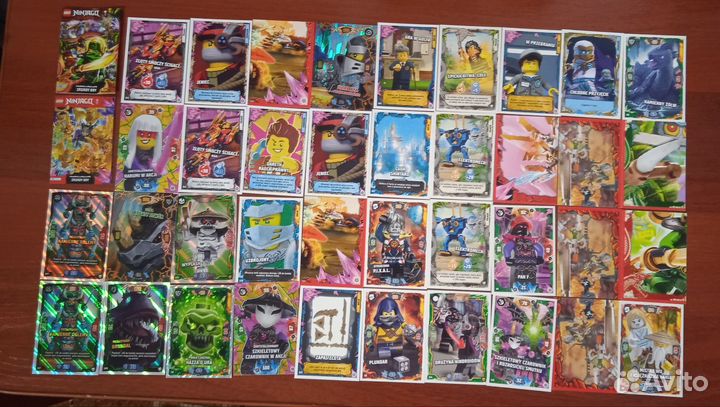 Lego Ninjago карточки из Польши