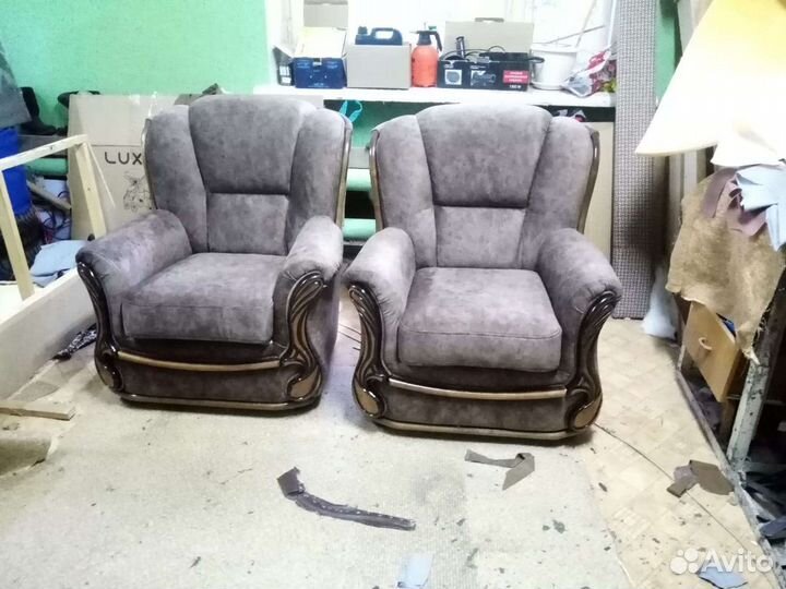 Реставрация перетяжка стульев