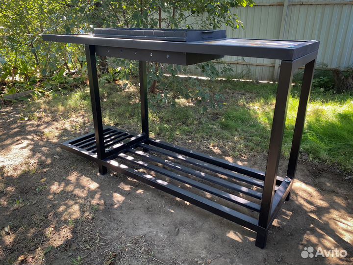 Мангал разборный в стиле лофт