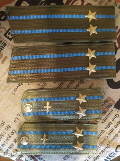 Погоны вс СССР новые