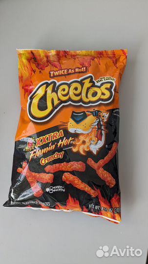 Cheetos crunchy xxtra hotcheese