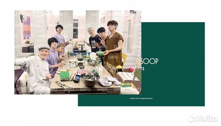 BTS In The Soop открытки