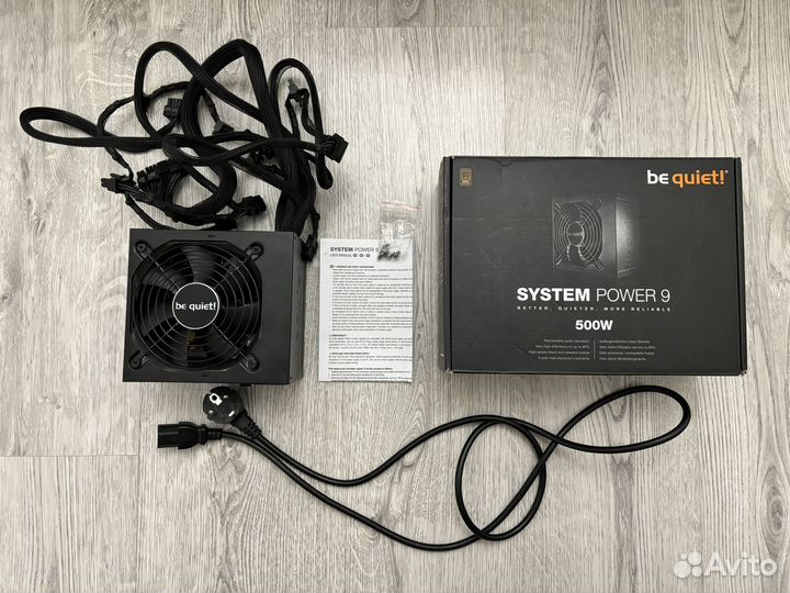 Блок питания be quiet system power 9 500W