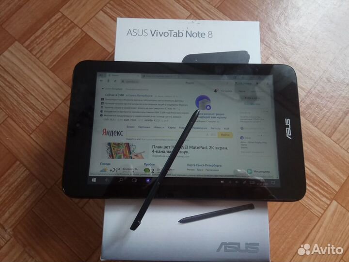 Планшет Asus Note 8 Windows10