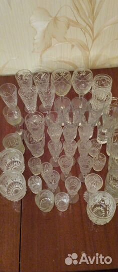 Хрустальная посуда СССР