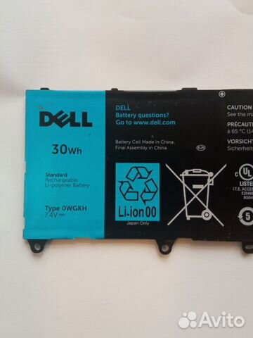 Аккумулятор Dell 30 Wh