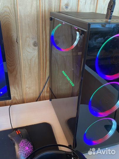 Игровой компьютер с монитором полный комплект