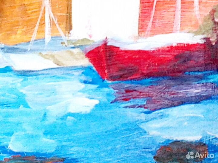 Картина маслом Черногория