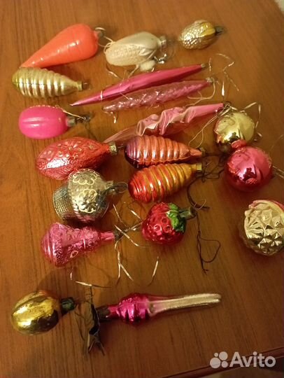 Ёлочные игрушки СССР