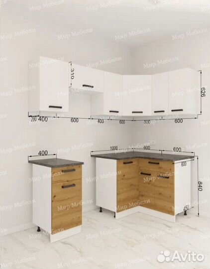 Кухня угловая