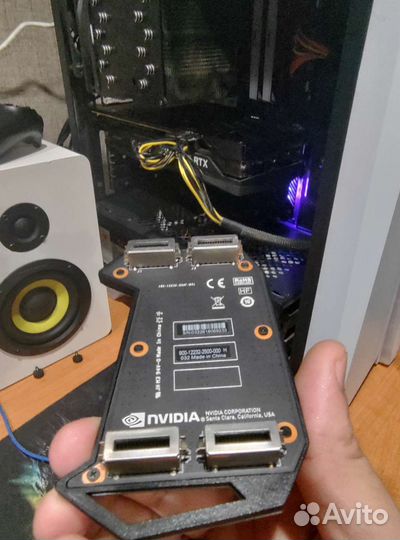 Sli Nvidia шлейф