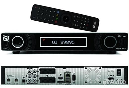 Спутниковый ресивер VU+ DUO GI S9895