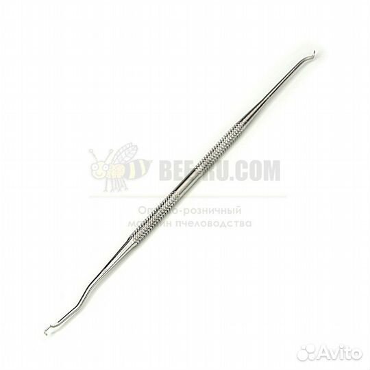 Шпатель для переноса личинок ApisMetal-160 двухсто