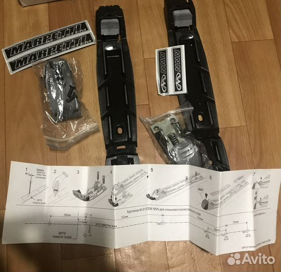 Комплект креплений для беговых лыж