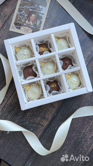 Шоколадные конфеты с начинками