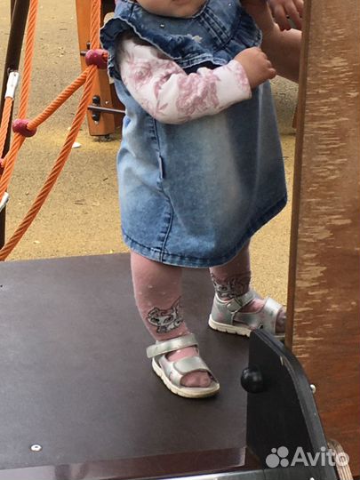 Джинсовое платье для девочки 68р