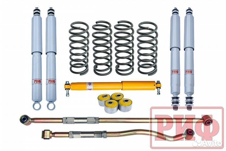 Лифт-комплект Toyota LC 80/105 лифт 50 мм мягкий