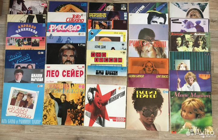 Vinyl рок, джаз, сов. и соц-эстрада, виа, классика