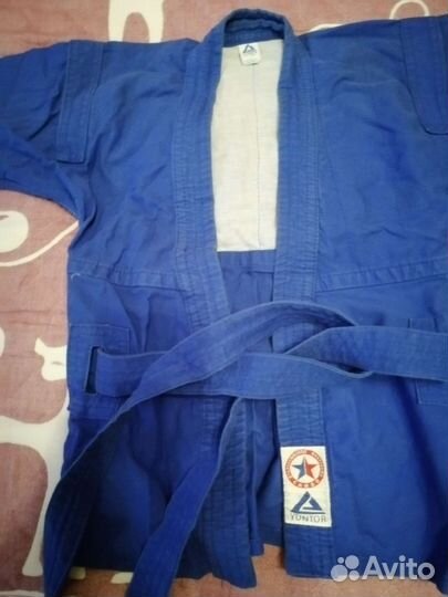 Костюм для занятий самбо, на 5 лет