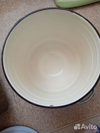 Эмалированная посуда СССР новая и б/у