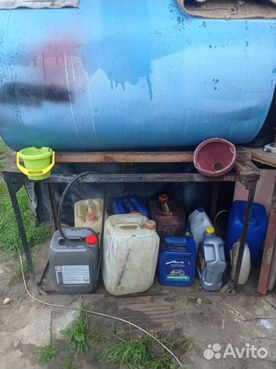 Бочка металлическая 600л