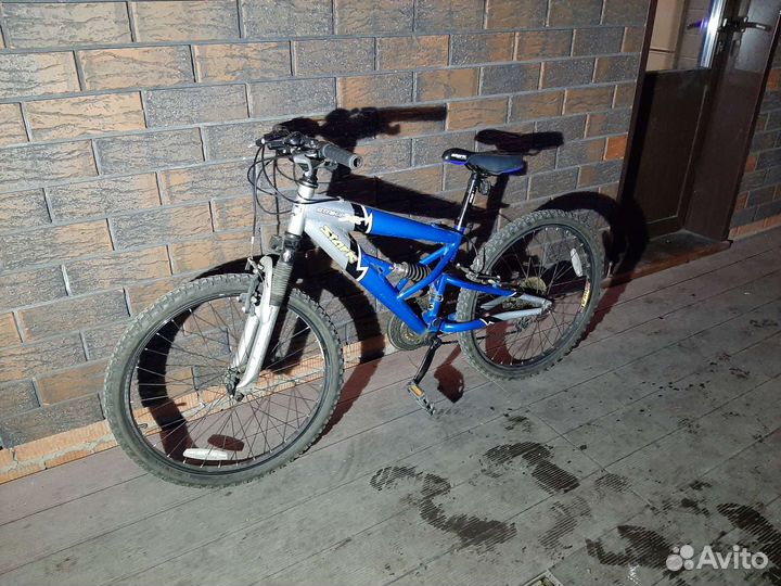 Велосипед двухподвес