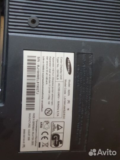 Монитор Samsung 19 дюймов