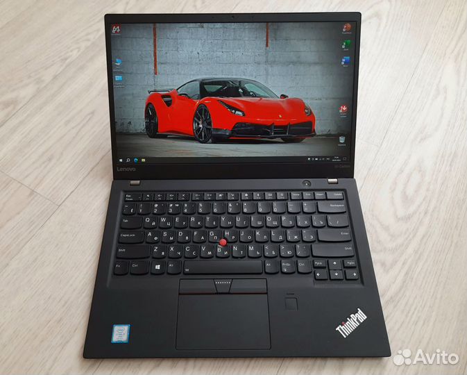 ThinkPad X1 Carbon G5 IPS i7 16/512 nvme SSD