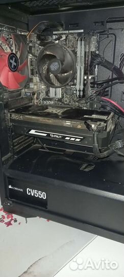 Видеокарта Palit Jetstream 1060 6gb