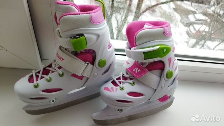 Коньки детские раздвижные 27 30