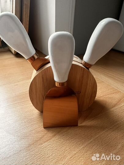 Набор для сыра, 4 пр, на подставке