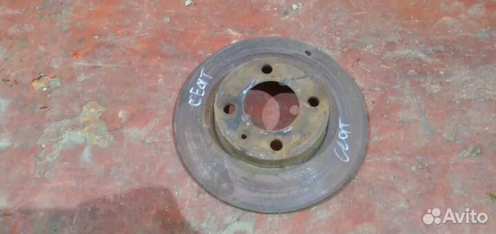 Сеат кордоба диск тормозной передний гольф 3