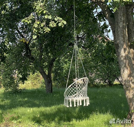 Садовые качели подвесные новые