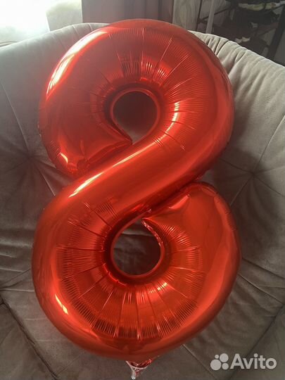 Цифра 8 на день рождения