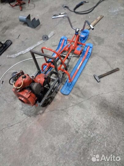 Самодельный снегокат