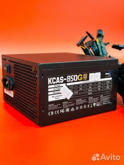 Блок питания Aerocool kcas-850G RGB 850W