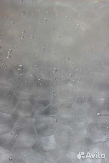 Прозрачная штора для ванной комнаты