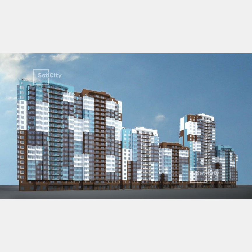 1-к. квартира, 32,5 м², 13/24 эт.
