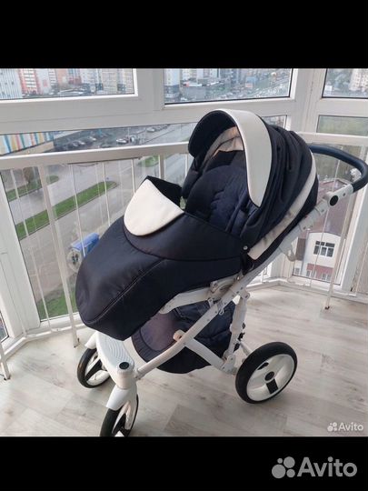 Коляска adamex monte carbon 2в1