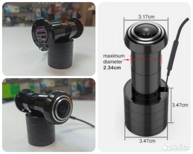 Дверной видеоглазок wi fi