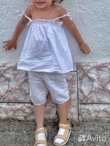 Блузка zara для девочки 98