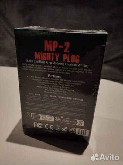 Гитарный процессор, усилитель/наушников NUX MP-2