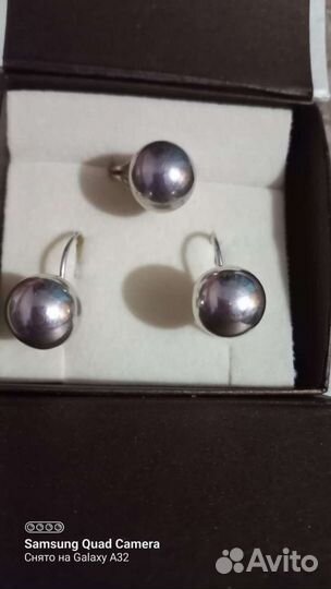 Серебряные серьги