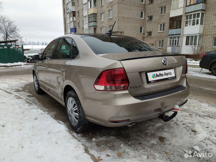 Volkswagen Polo 1.6 МТ, 2019, 76 700 км