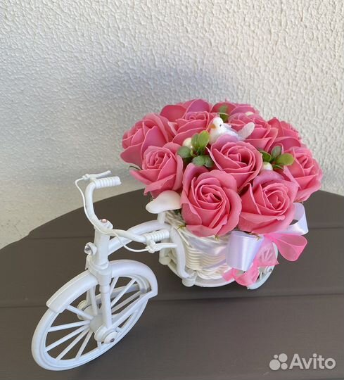 Букет цветов из мыла