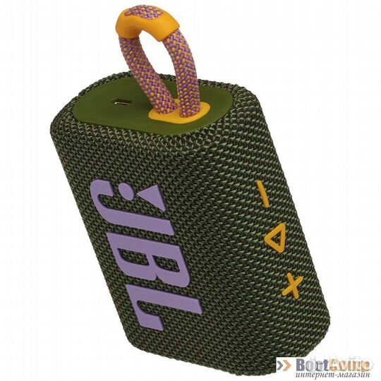 Портативная колонка JBL GO 3 green