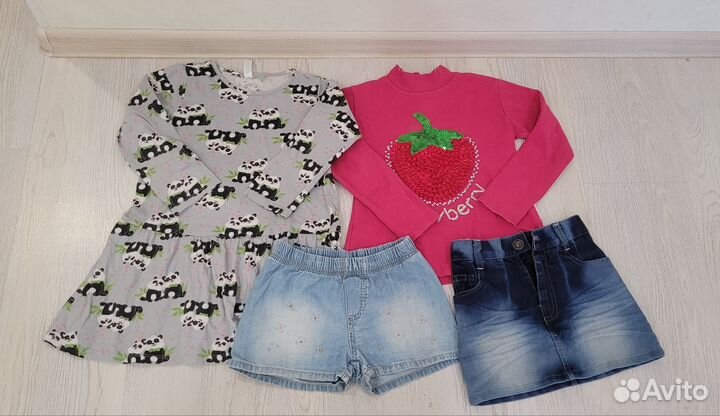 Одежда для девочки для детского сада на 5-7 лет